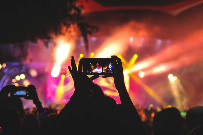 Event management screenshot